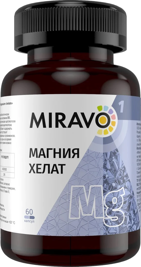 Магния хелат + B6 MIRAVO